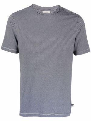 Armani Collezioni stripe-print T-shirt - Black