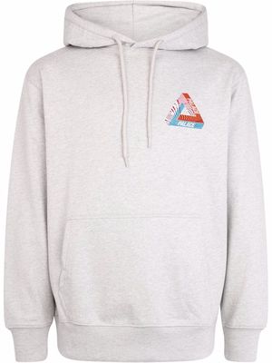 Palace Tri-Tex logo hoodie - Grey