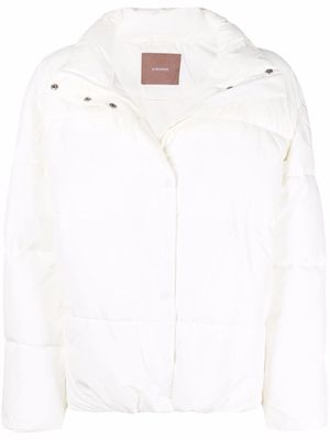 12 STOREEZ quilted puffer jacket - White
