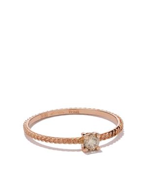 Wouters & Hendrix Gold 18kt gold diamond Uzerai Exclusive ring - PINK GOLD