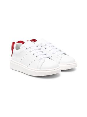 Simonetta low-top leather sneakers - White
