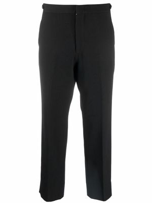 Comme Des Garçons Pre-Owned 2000s cropped tailored trousers - Black