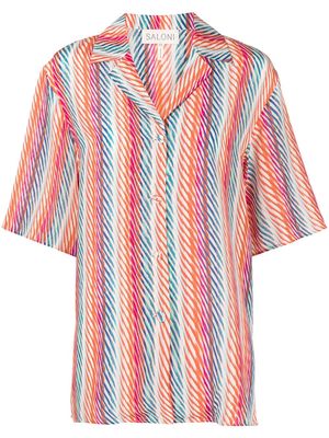 Saloni De Chine Silk Crepe shirt - Multicolour