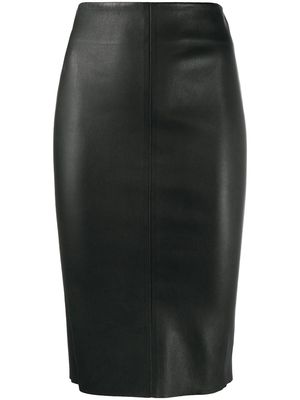 Drome fitted pencil skirt - Black