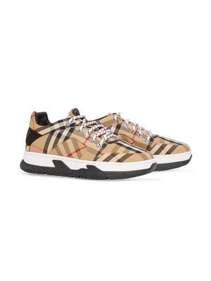 Burberry Kids Vintage Check sneakers - Neutrals