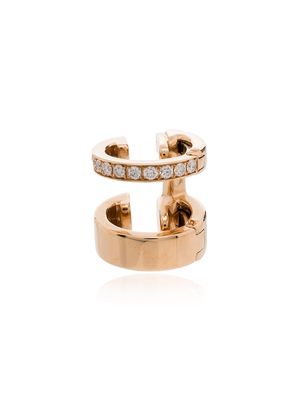 Repossi 18kt rose gold Berbere diamond earring cuff - Pink
