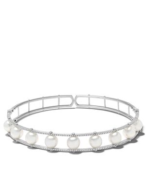 Yoko London 18kt white gold Mayfair South Sea pearl and diamond necklace - 7
