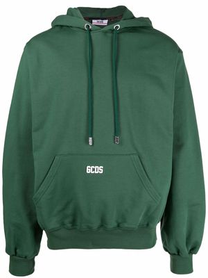 Gcds logo plaque hoodie - Green
