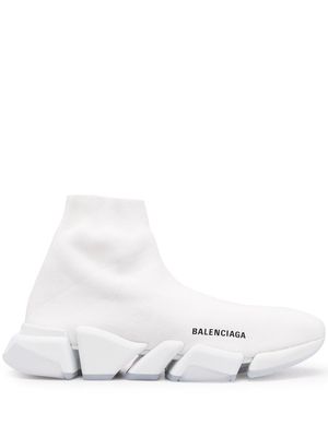 Balenciaga Speed 2.0 high-top sneakers - White