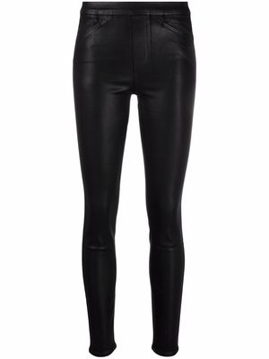 PAIGE coated finish leggings - Black