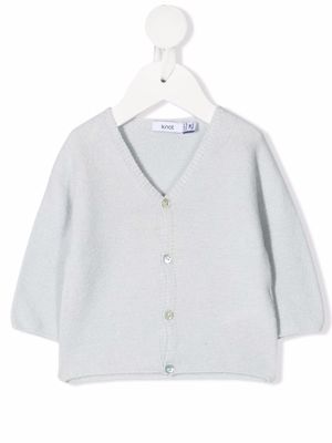 Knot Earl button front cardigan - Blue