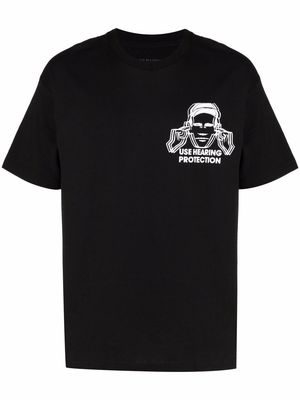 Pleasures x New Order slogan-print T-shirt - Black