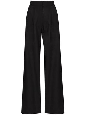 Asceno Rivello wide-leg trousers - Black