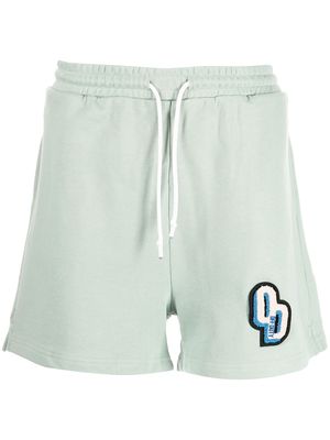 Off Duty ploc rugby shorts - Green