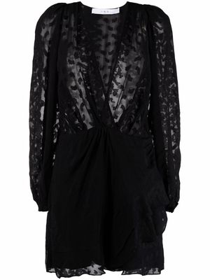 IRO Letona V-neck dress - Black