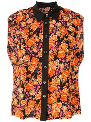 À La Garçonne floral sleeveless shirt - Multicolour