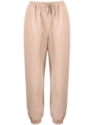 Stella McCartney Kira faux leather trousers - Pink