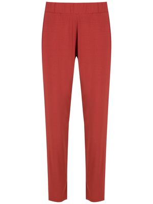 Lygia & Nanny elasticated-waist trousers - Red