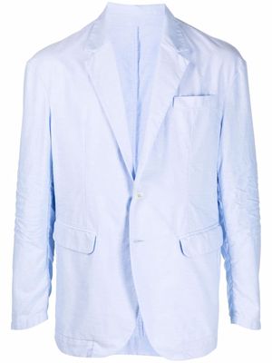 Dsquared2 single-breasted cotton blazer - Blue