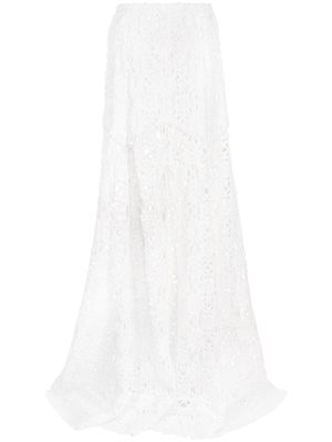 Macgraw Noble broderie anglaise skirt - White