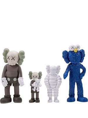 KAWS Companion Family figure set - Blue