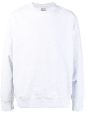 Suicoke ribbed-trim cotton sweatshirt - Grey
