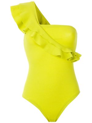 Clube Bossa Siola ruffle swimsuit - Yellow