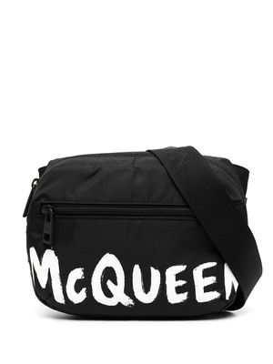 Alexander McQueen logo belt bag - Black