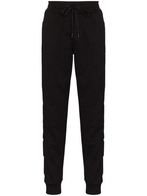 Dolce & Gabbana logo embroidered sweatpants - Black