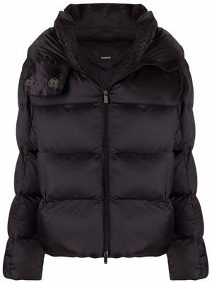 PINKO hooded puffer coat - Black