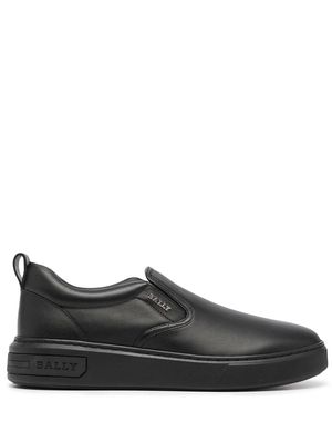 Bally Mardy leather slip-on sneakers - Black