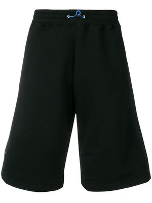 UNRAVEL PROJECT tie-knot running shorts - Black