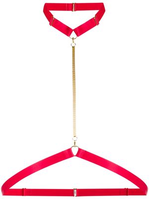 Maison Close Tapage Nocturne harness - Red