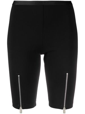 1017 ALYX 9SM front-zipped cycling shorts - Black