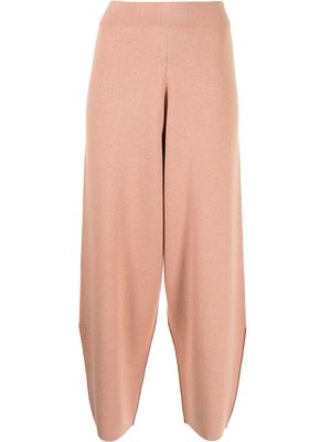 Proenza Schouler White Label tapered cropped trousers - Pink