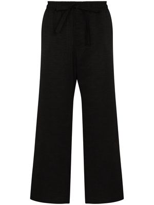 COMMAS Ottoman wide-leg trousers - Black