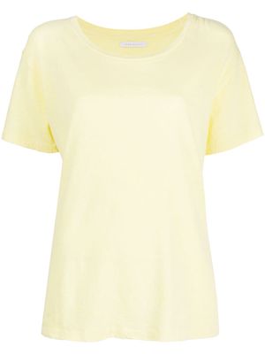 John Elliott round neck T-shirt - Yellow