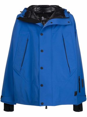 Moncler Marnaz hooded ski jacket - Blue