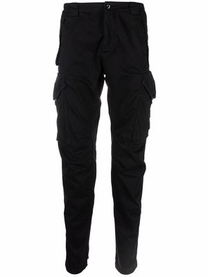 C.P. Company lens detail cargo trousers - Black