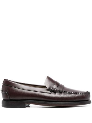 10 CORSO COMO Dan leather loafers - Red