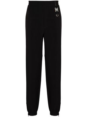 1017 ALYX 9SM buckle-detail tapered track pants - Black