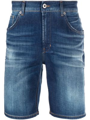 DONDUP stonewashed denim shorts - Blue