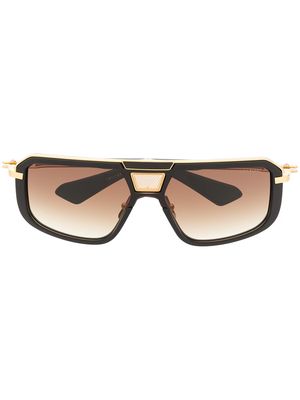 Dita Eyewear two-tone square-frame sunglasses - Black