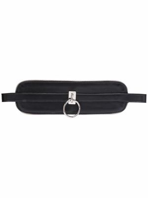 Manokhi buckle-detail leather belt - Black