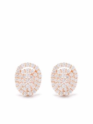 LEO PIZZO 18kt rose gold diamond Must Have earrings - Pink