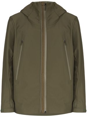 Descente ALLTERRAIN Schematech Air hooded jacket - Green
