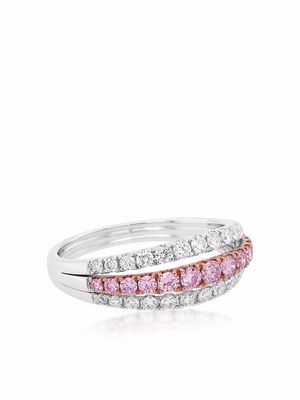 HYT Jewelry 18kt gold Argyle Pink diamond ring - Silver
