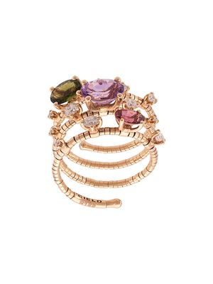 Mattia Cielo 18kt rose gold diamond ring