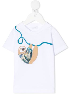 Il Gufo graphic-print short-sleeved T-shirt - White