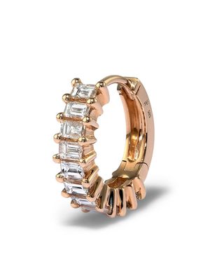 Jacquie Aiche 14kt rose gold hoop earring